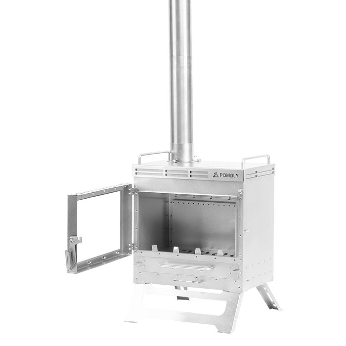 Dweller Max Ti | Titanium Wood Stove | POMOLY New Arrival 2024