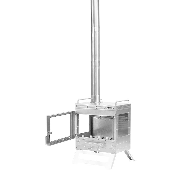 Dweller Max Ti 3 | Titanium Wood Stove | POMOLY New Arrival 2024