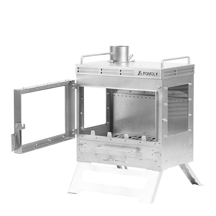 Dweller Max Ti 3 | Titanium Wood Stove | POMOLY New Arrival 2024