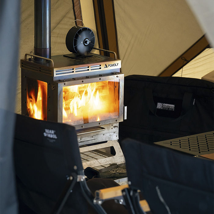 Dweller Max Ti 3 | Titanium Wood Stove | POMOLY New Arrival 2024