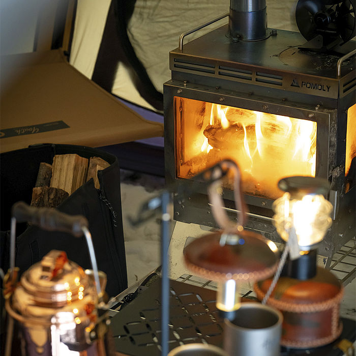 Dweller Max Ti 3 | Titanium Wood Stove | POMOLY New Arrival 2024