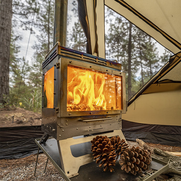 Dweller Max Ti 3 | Titanium Wood Stove | POMOLY New Arrival 2024
