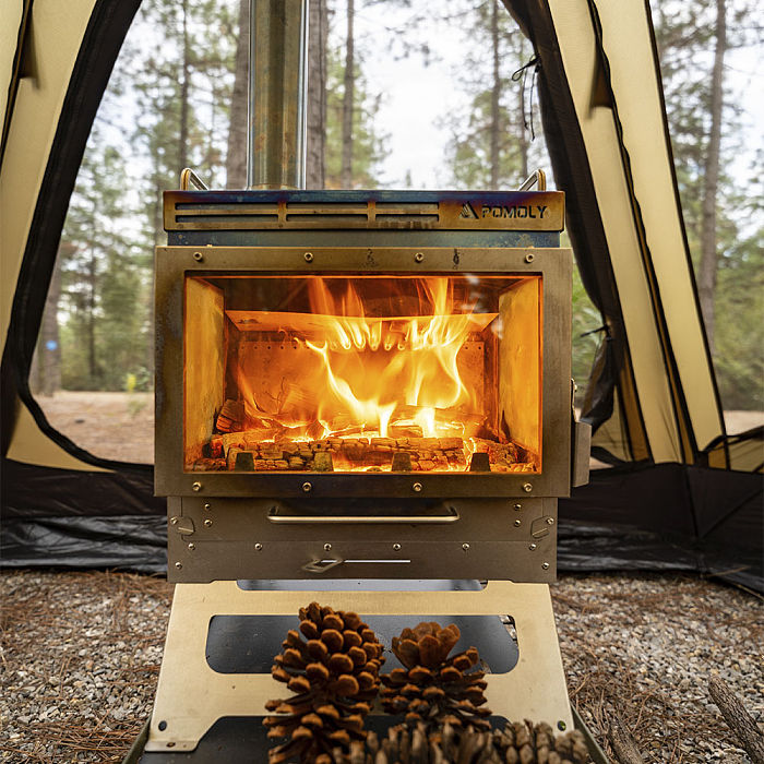 Dweller Max Ti 3 | Titanium Wood Stove | POMOLY New Arrival 2024