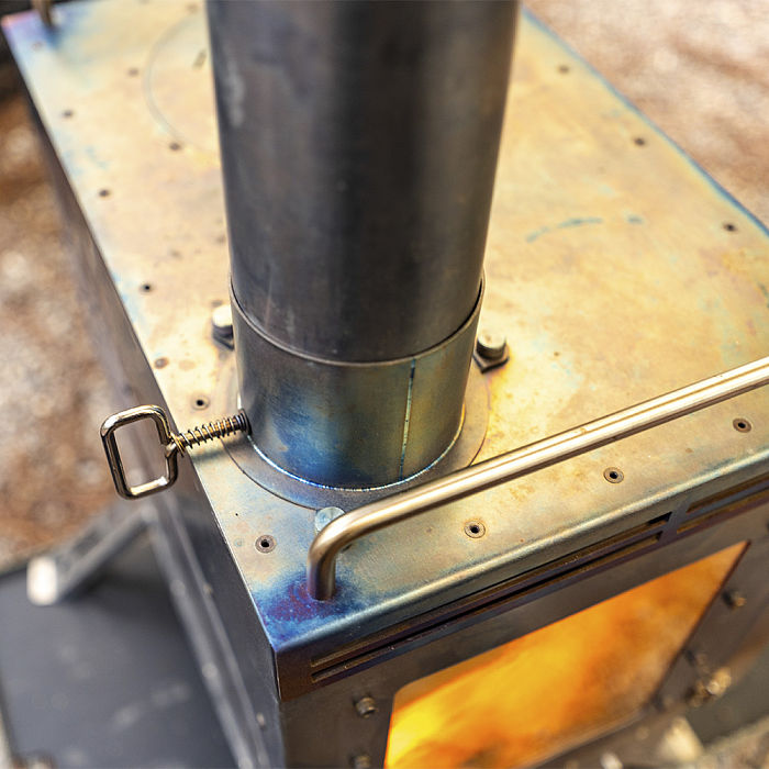 Dweller Max Ti 3 | Titanium Wood Stove | POMOLY New Arrival 2024