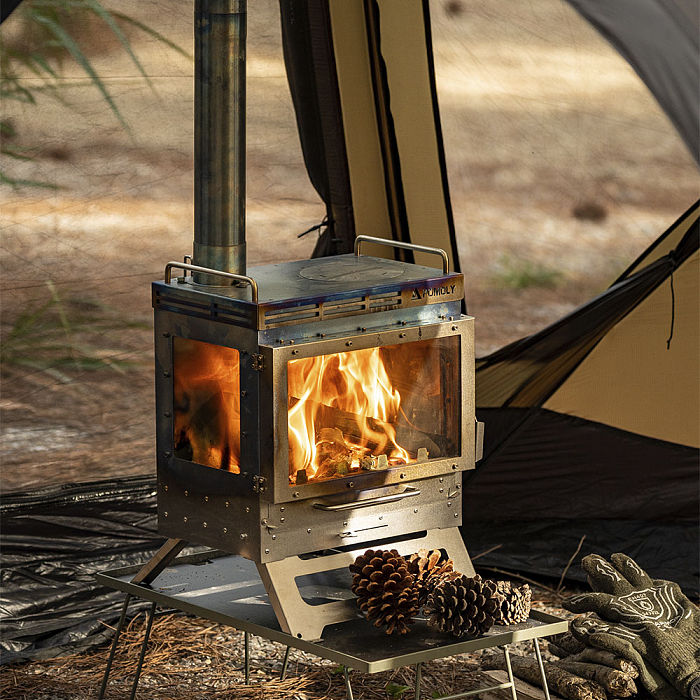 Dweller Max Ti 3 | Titanium Wood Stove | POMOLY New Arrival 2024