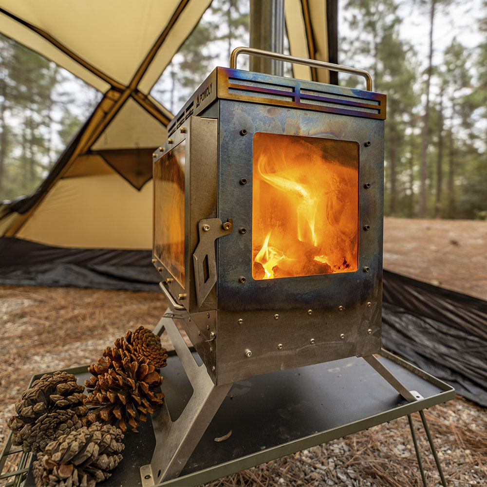 Dweller Max 3 Tent Stove | Camping Fireplace for Hot Tent