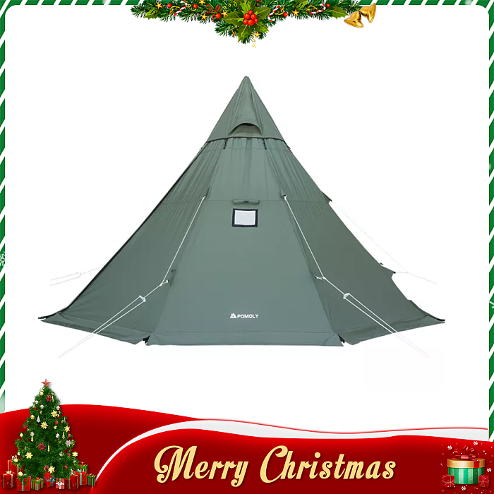 【MC】 YARN Octa Canvas Hot Tent with Wood Stove Jack 3-5 Person | POMOLY New Arrival