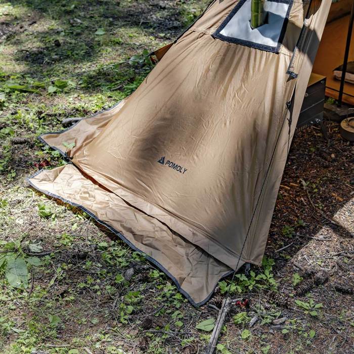 STOVEHUT 70 3.0 Shelter Hot Tent | Camping Baker Style Shelter Tent With  Stove Jack - Pomoly