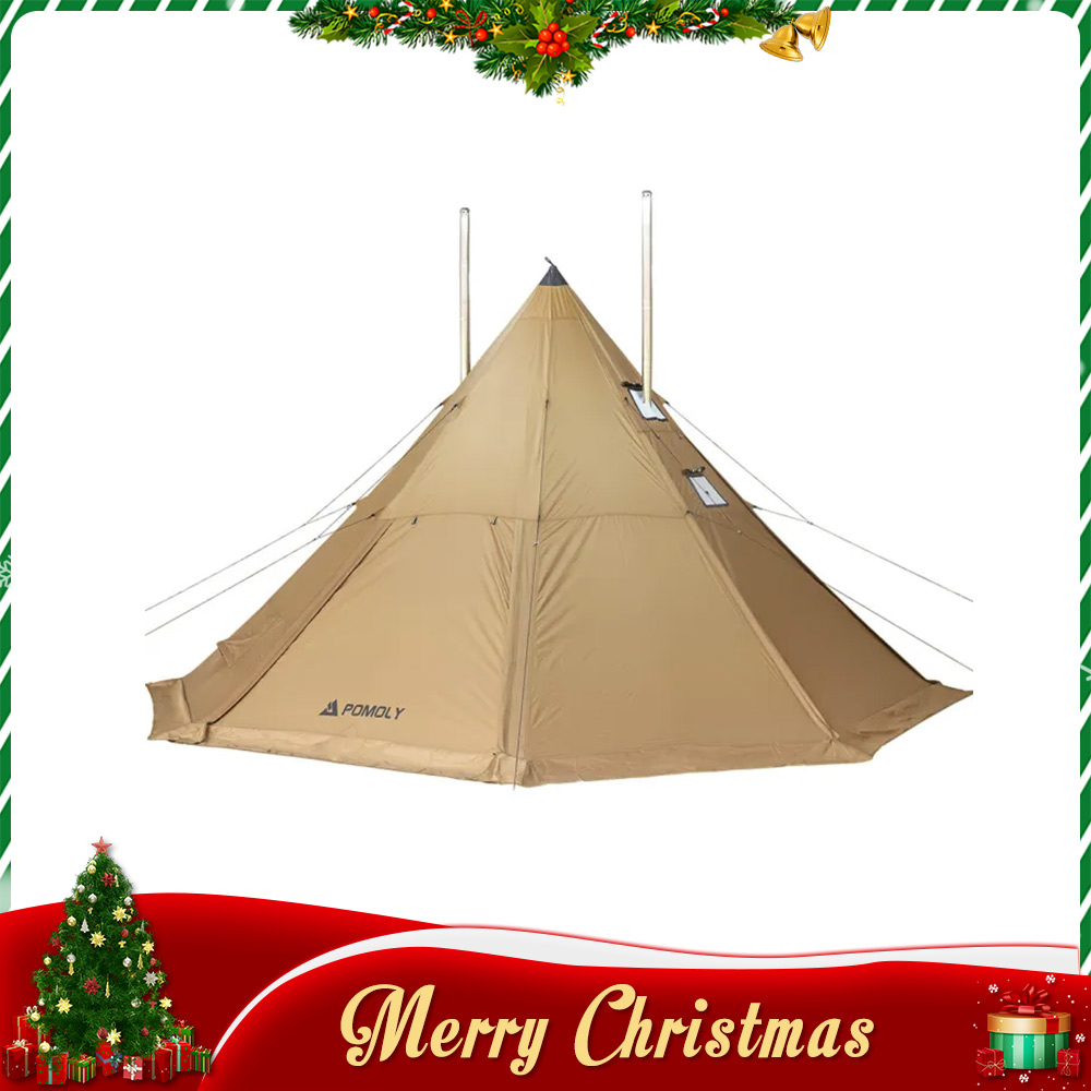 Bromance 70 Teepee Hot Tent for 4-6 Person | POMOLY 2022 New