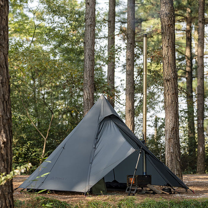 【MC】 POMOLY Fold X | Titanium Wood Stove | Fastfold Tent Stove | POMOLY New Arrival 2023