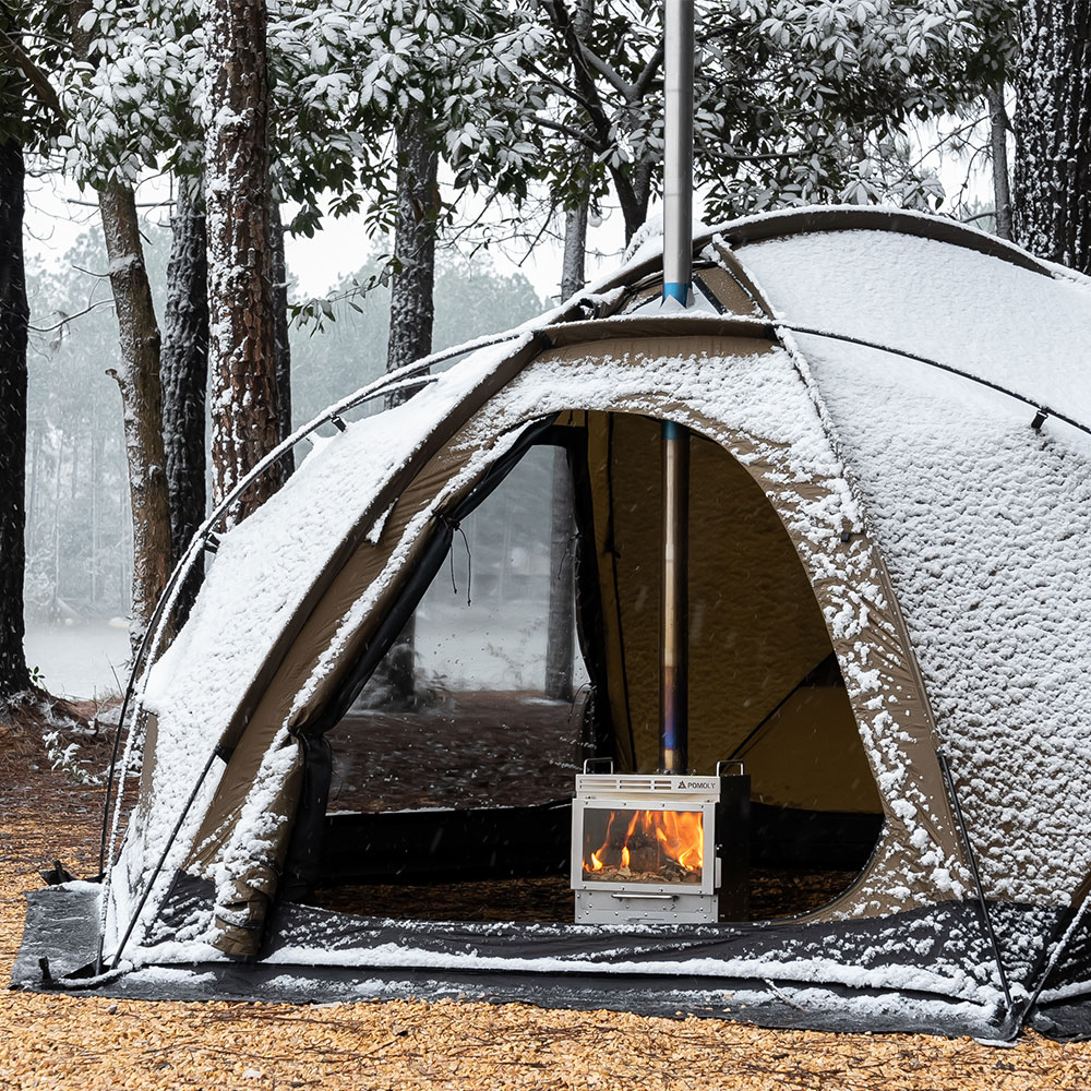 Dome X4 Wood Stove Tent | Camping Hot Tent | POMOLY New