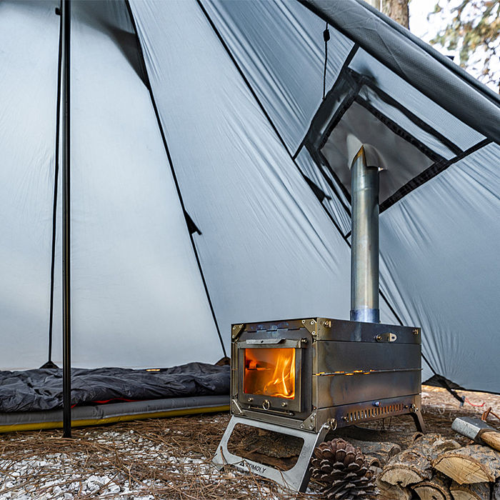 【MC】 POMOLY Fold X | Titanium Wood Stove | Fastfold Tent Stove | POMOLY New Arrival 2023