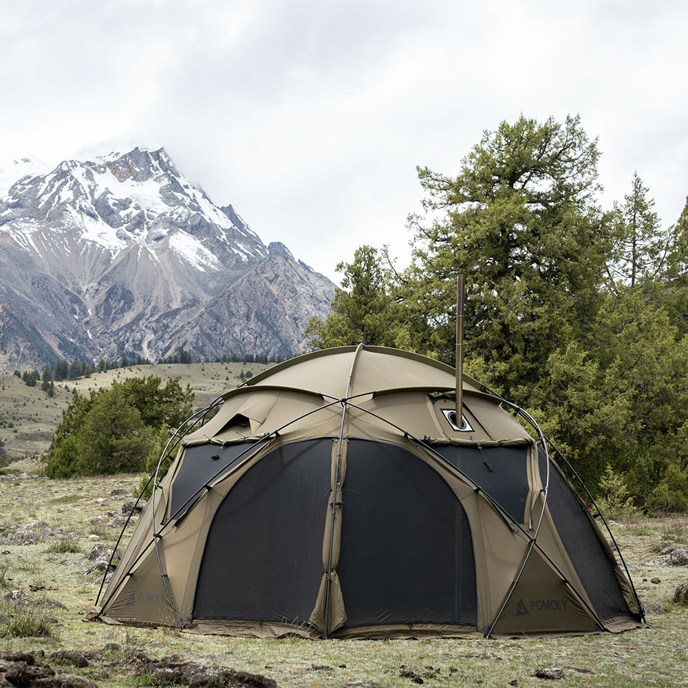 Sphere X8 | POMOLY Round Tent for Camping Large Dome Tent