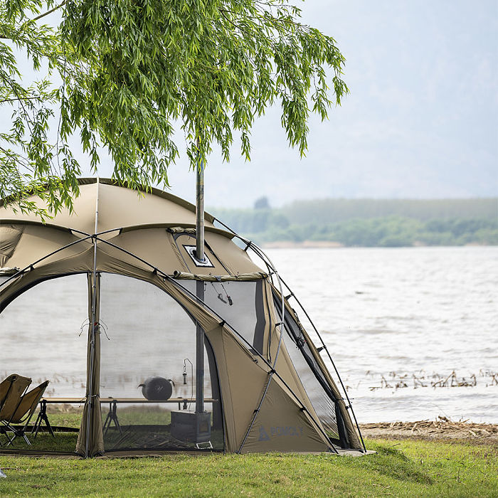 POMOLY Sphere X8 | Freestanding Dome Camping Hot Tent 8P | POMOLY New Arrival 2025