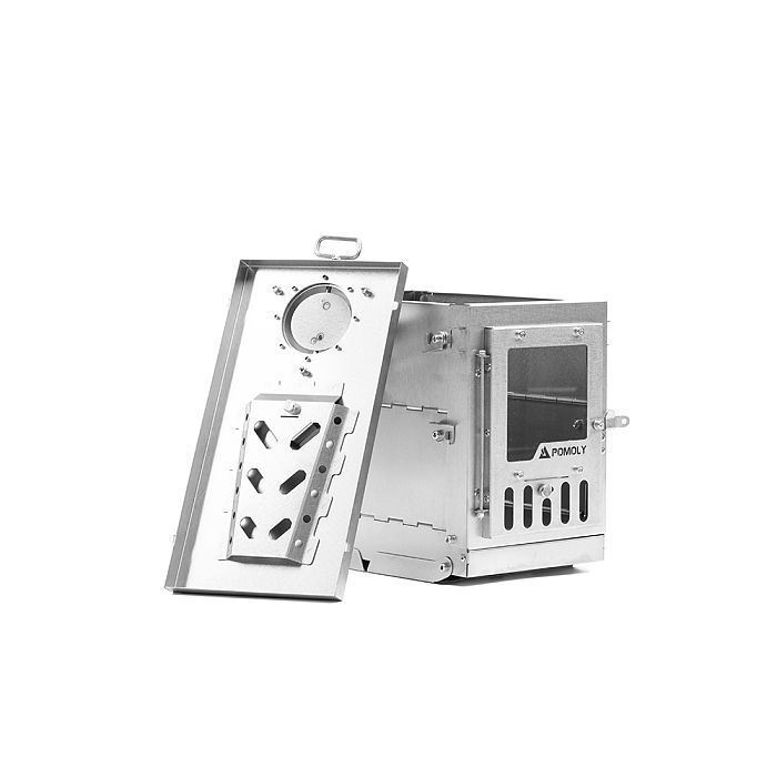 X-Ti Mini | Double Folding Titanium Wood Stove | POMOLY New Arrival 2025