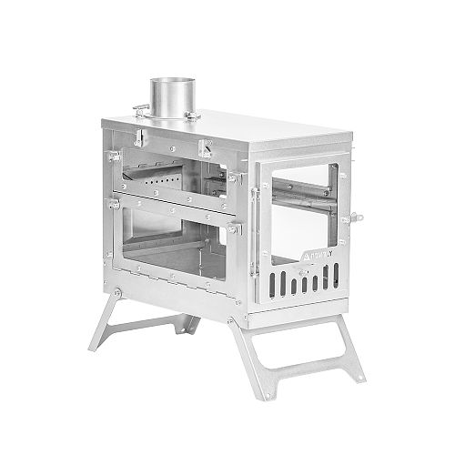 X-Ti Max 5 | Double-Fold Titanium Wood Stove | POMOLY New Arrival 2025