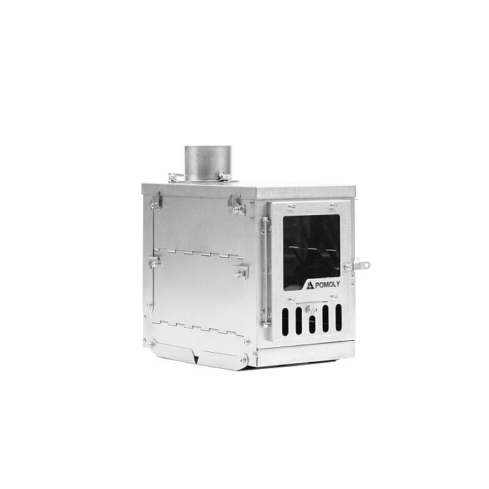 X-Ti Mini | Double Folding Titanium Wood Stove | POMOLY New Arrival 2025