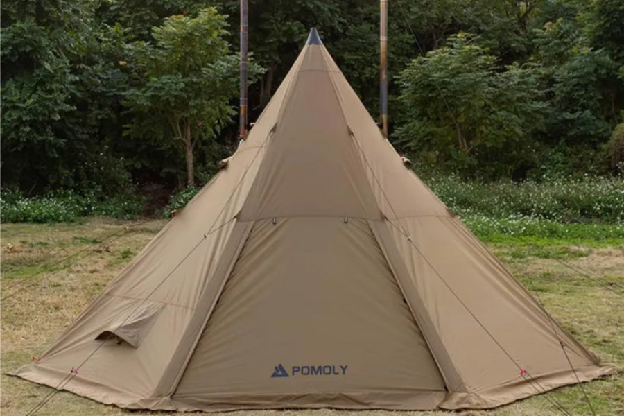 Megahorn teepee tent with stove jack hot sale