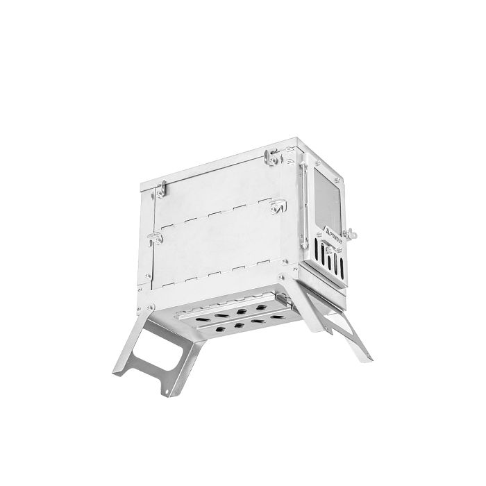 X-Ti Mini | Double Folding Titanium Wood Stove | POMOLY New Arrival 2025