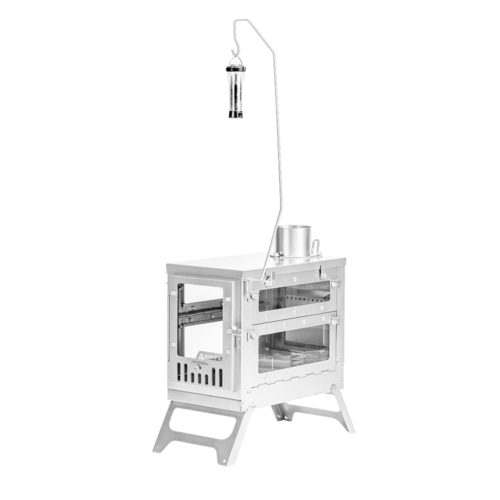 X-Ti 5 | Double-Fold Titanium Wood Stove | POMOLY New