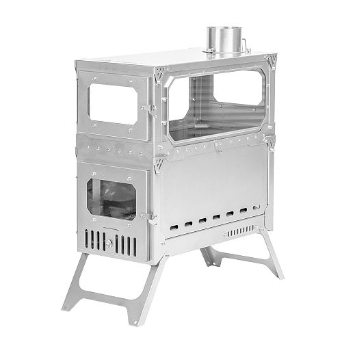 T-Brick Ultra 2.0 | Extended Version | Titanium Stove for Multiplayer Hot Tent Camping | POMOLY New Arrival 2025