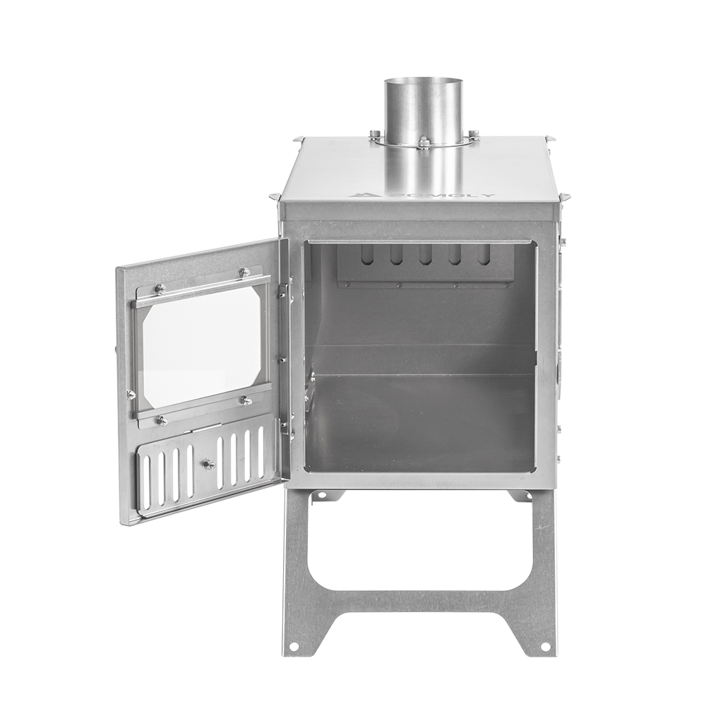 T-BRICK Ultra Titanium wood Stove | Fastfold Titanium Tent