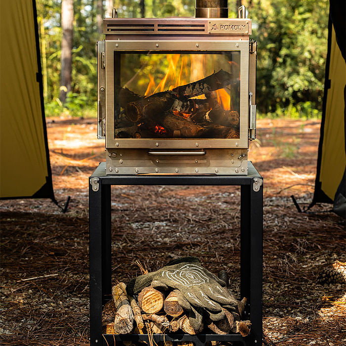 Cube 4 | Outdoor Wood Stove | POMOLY New Arrival 2025