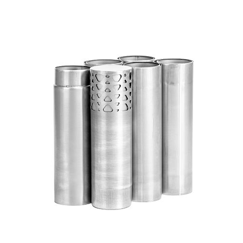 Φ3.27in - 3.5in (Φ83mm - 89mm) Titanium Nested Pipe Set | Detachable Variable Diameter Chimney | POMOLY New Arrival 2025