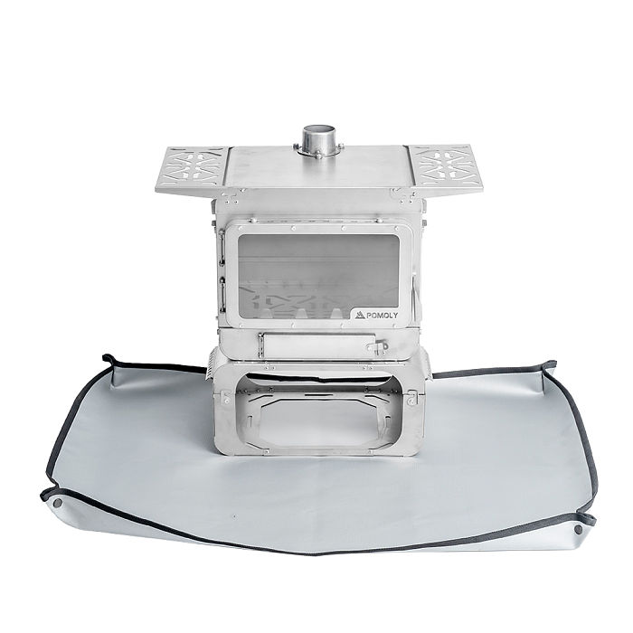 POMOLY Stove Ember Mat | Fire Pit Mat | Tent Footprint Protector | 36.2in  x 28.7in  (92 cm x 73 cm)