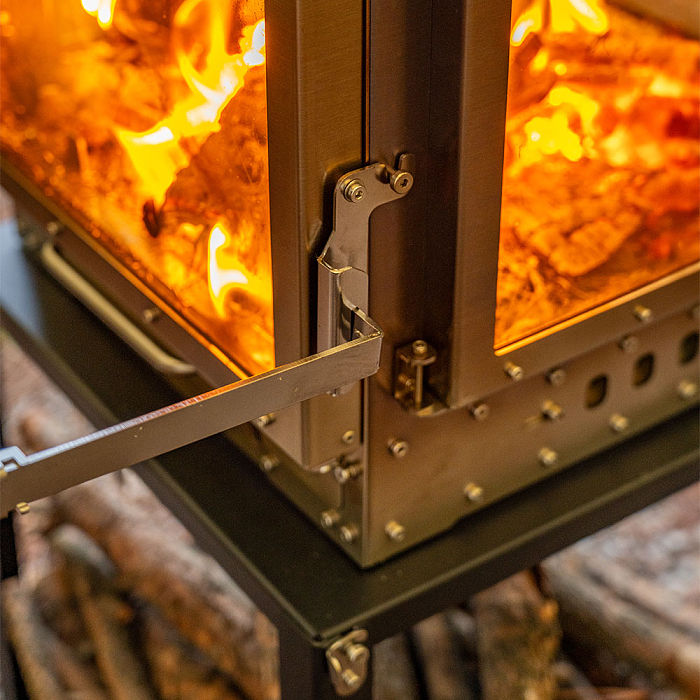 Cube 4 | Outdoor Wood Stove | POMOLY New Arrival 2025