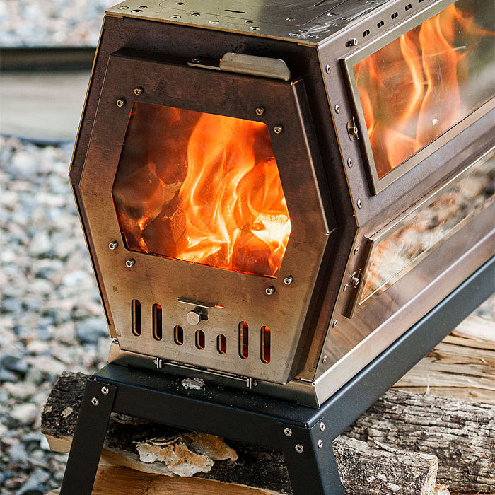 Hive Wood Stove | Hive Hexagon Tent Stove | POMOLY New Arrival 2025