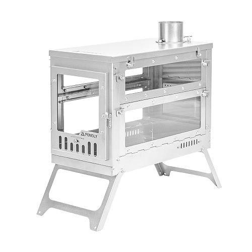 X-Ti Ultra 5 | Double-Fold Titanium Wood Stove | POMOLY New Arrival 2025
