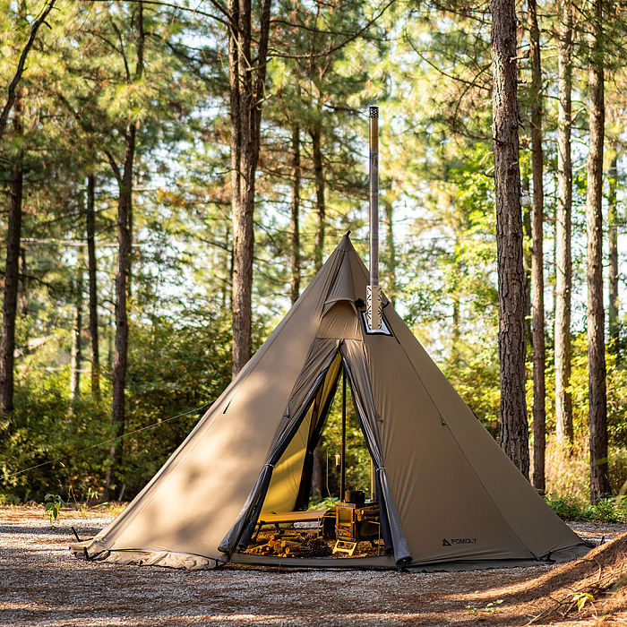 Circle 2 | Outdoor Hot Tent | Tipi Camping Hot Tent | POMOLY New Arrival 2025