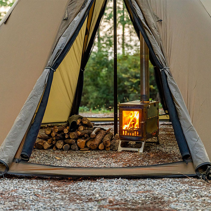 X-Ti Max | Double-Fold Titanium Wood Stove | POMOLY New Arrival 2025