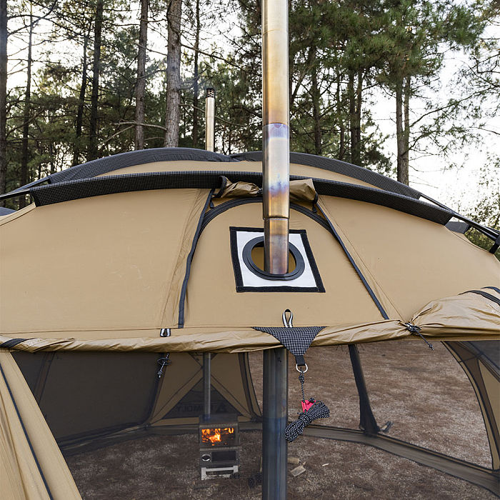 Sphere X8 Lite | Freestanding Dome Camping Hot Tent 8P | POMOLY New Arrival 2025