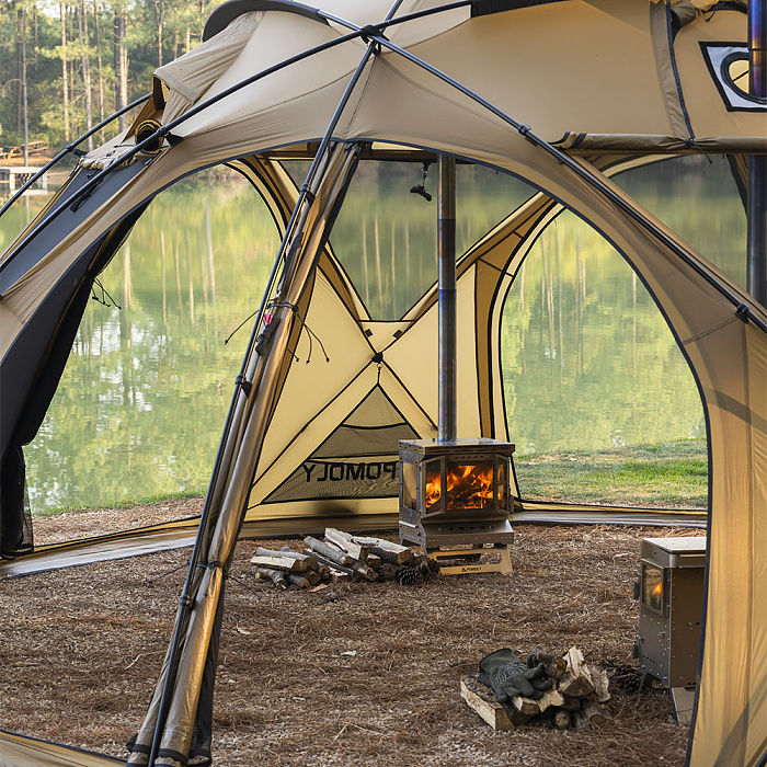 Sphere X8 Lite | Freestanding Dome Camping Hot Tent 8P | POMOLY New Arrival 2025