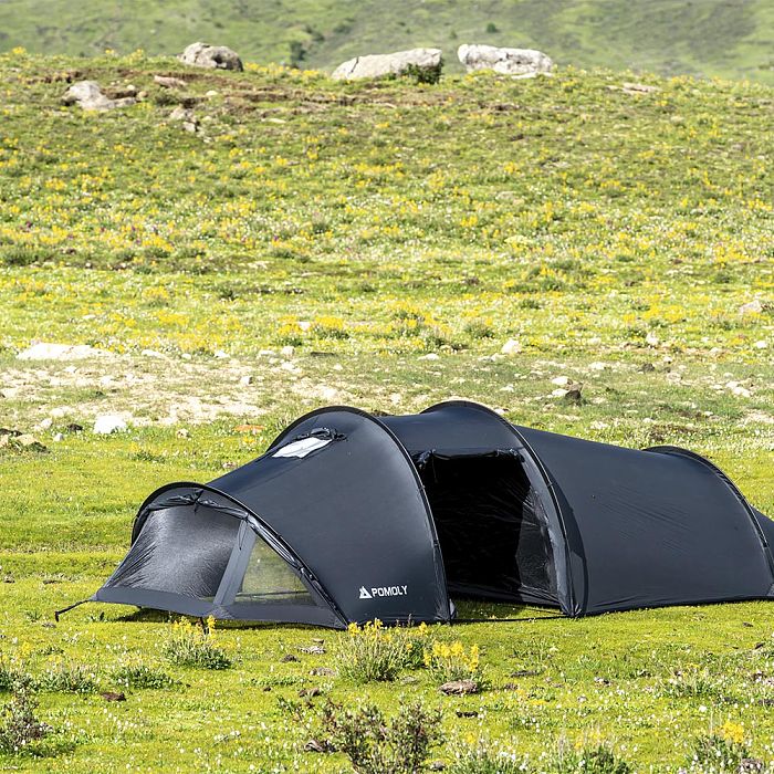 【Summer Deals】Openvista 2 | Camping Tunnel Tent 2P | POMOLY New Arrival 2025