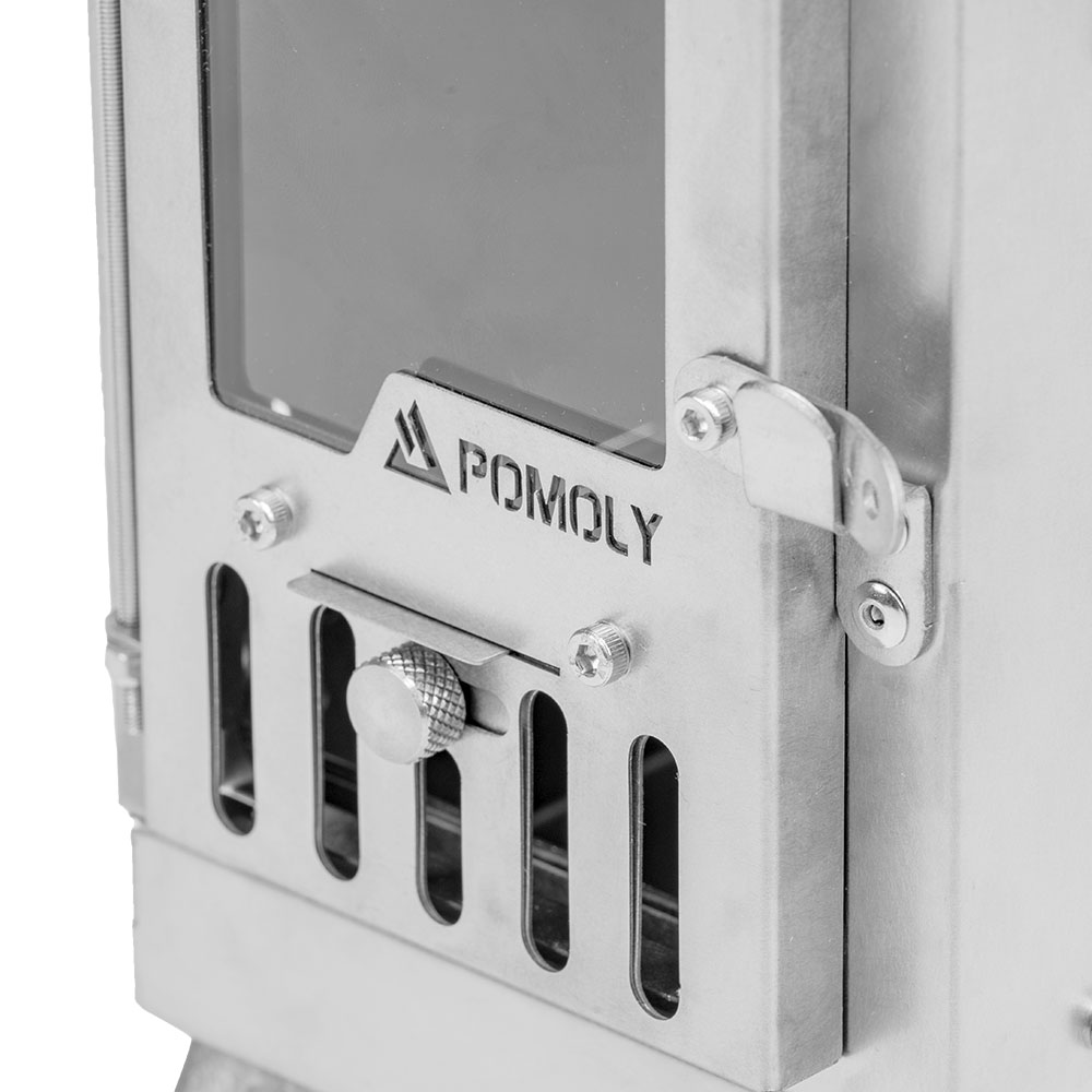 X-Ti Nano | Double-Fold Titanium Wood Stove | POMOLY New Arrival 2025