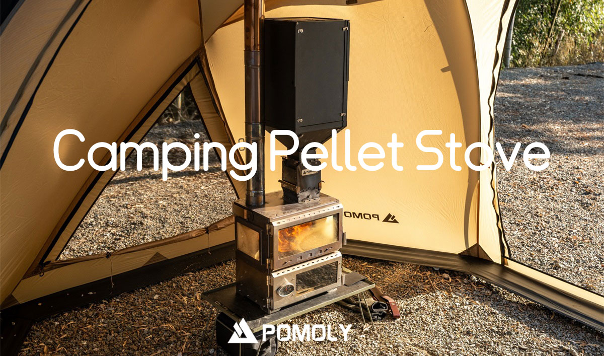 camping pellet stove portable outdoor pellet tent stovefrom Pomoly