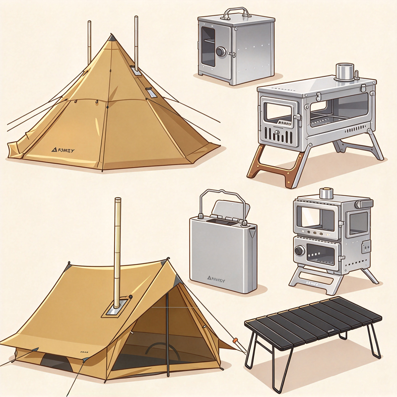 POMOLY Camping Gear Bundles