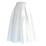 2022 Spring Summer Vintage Elegant Fairy Floral Print Aesthetic y2k Lilac Purple Midi Pleated Long Skirt with Pockets Dropship