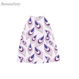 2022 Summer Korean za Fashion Harajuku e Girl y2k Kawaii Aesthetic Vintage Bright Graffiti Print High Waisted Pleated Mini Skirt
