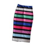 2022 Korean Style Summer Women Sexy Vintage Floral Print High-waisted Midi Pencil Skirt Slim Bodycon Ropa Mujer Faldas Largas