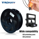 3D Flexible Black TPU Filament 1.75 mm, 2.2 LBS (1KG)