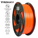 3D Transparent Orange PETG Filament 1.75 mm, 2.2 LBS (1KG)