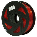 3D Transparent Red PETG Filament 1.75 mm, 2.2 LBS (1KG)