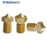 5pcs/lot V5 V6 Nozzle Copper M6 Threaded Brass