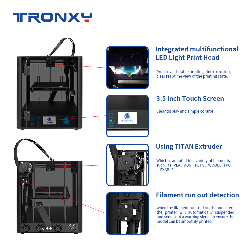 TRONXY D01 3Dプリンター D01 3D PRINTER - Tronxy