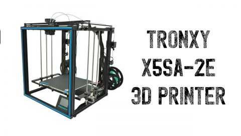 Tronxy 2E Sereis Mix-Color 3D Printer with Dual Extruder