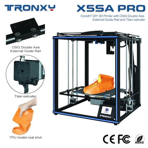 TRONXY X5SA Pro DIY Assembly Titan Extruder 3D Printers